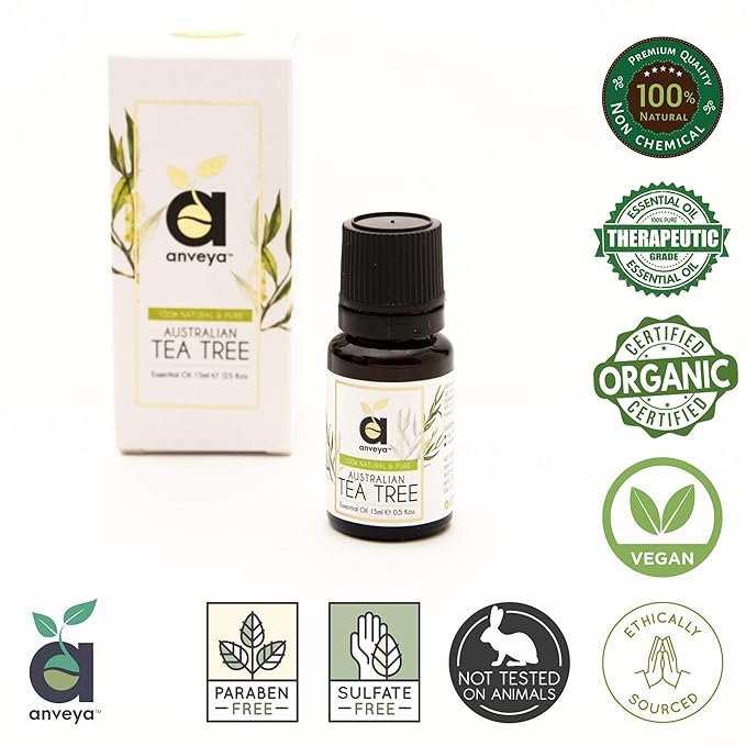 Anveya Australian Tea Tree Essential Oil