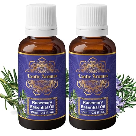 Exotic Aromas Rosemary Oil, Pack of 2