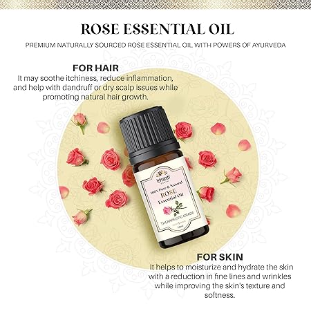 Khadi Earth Rose Essential Oil For Face, Skin & Hair