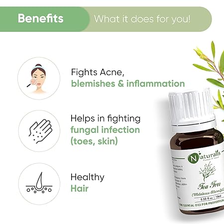 Naturalis Essence of Nature Tea Tree Essential Oil