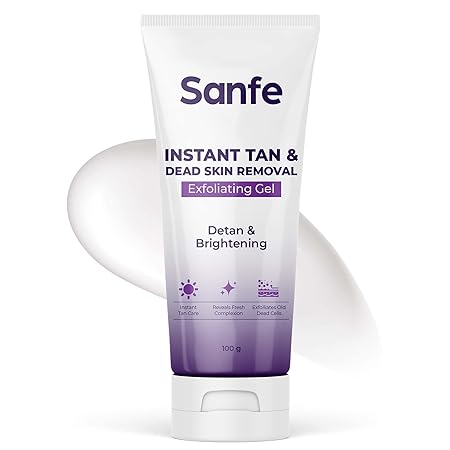 Sanfe Instant Tan & Dead Skin Removal Exfoliating Gel