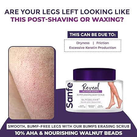 Sanfe Reveal No More Bumps Erasing Body Scrub For Rough & Bumpy Skin