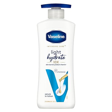 Vaseline Light Hydrate Serum In Lotion Superlight & Non-Sticky Body Lotion for Hydration Boost