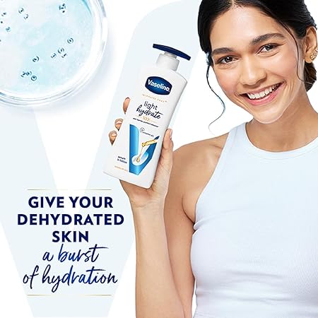 Vaseline Light Hydrate Serum In Lotion Superlight & Non-Sticky Body Lotion for Hydration Boost
