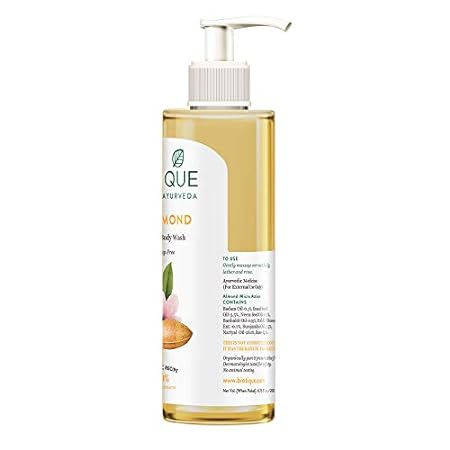 Biotique Almond Oil Ultra Rich Body Wash| Maintains Skin’s Natural pH Soap-Free Body Wash Suitable for All Skin Types