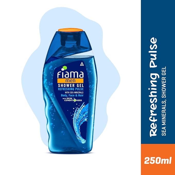 Fiama Men Body Wash Shower Gel Refreshing Pulse Body Wash for Men