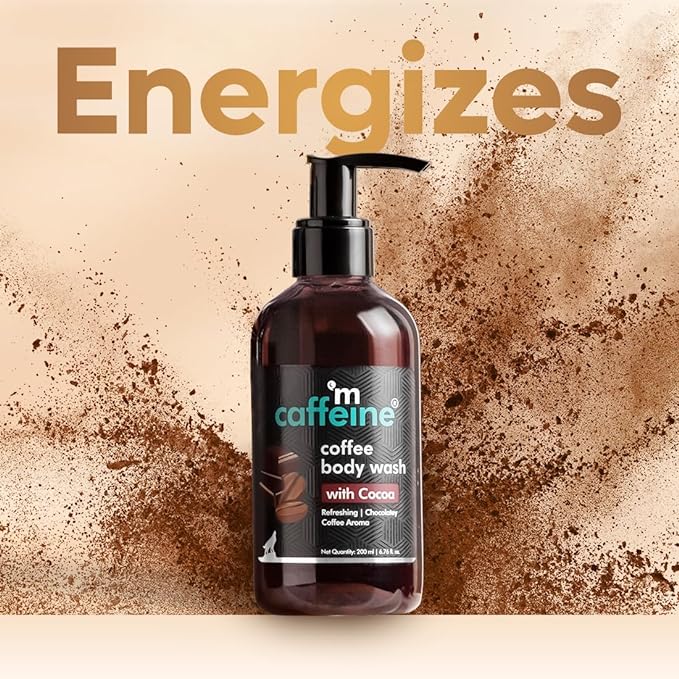 mCaffeine Coffee Body Washes For Tan Removal & Deep Cleansing, Pack of 3