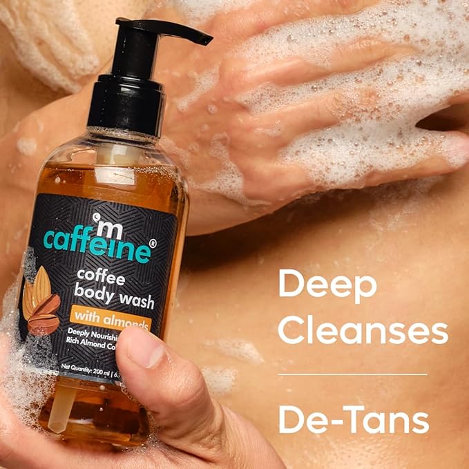 mCaffeine Coffee Body Washes For Tan Removal & Deep Cleansing, Pack of 3