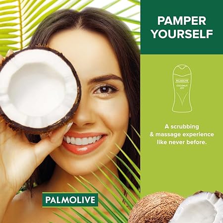 Palmolive Coconut Joy Body Wash for Men & Women