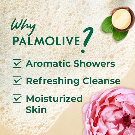 Palmolive Macadamia Oil & Peony Luminous Oils Invigorating Body Wash