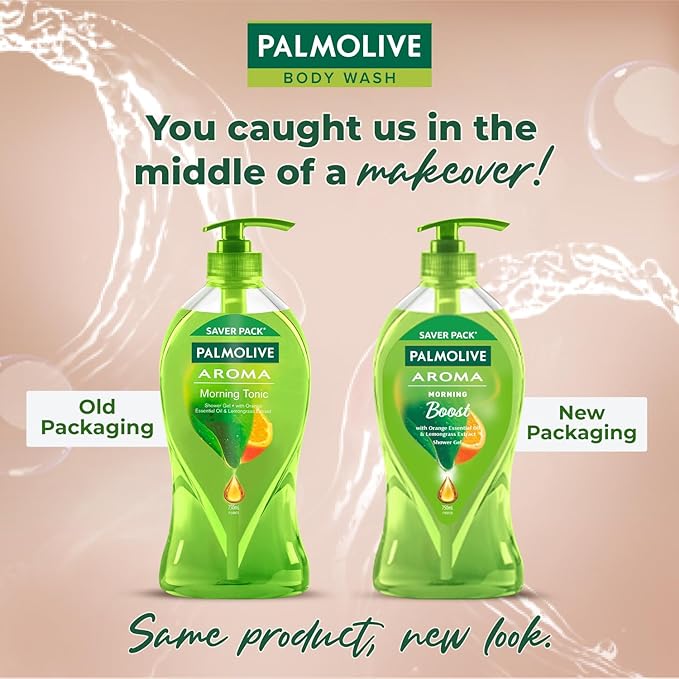 Palmolive Orange Essential Oil & Lemongrass Aroma Morning Body Wash