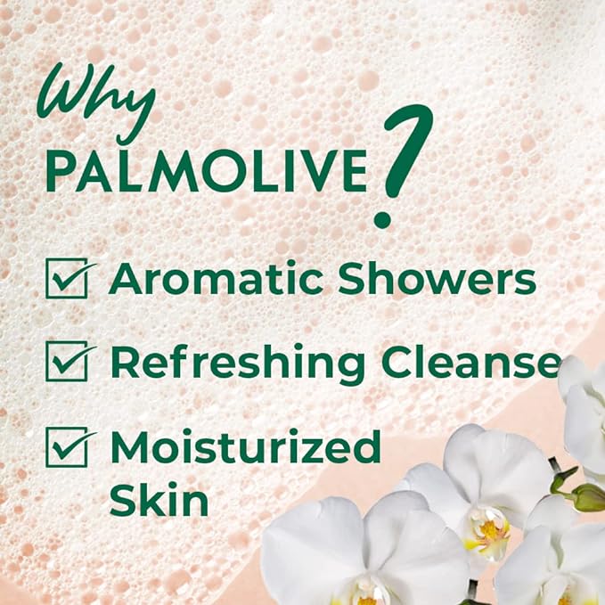 Palmolive White Orchid & Fig Oil Luminous Oils Rejuvenating Body Wash