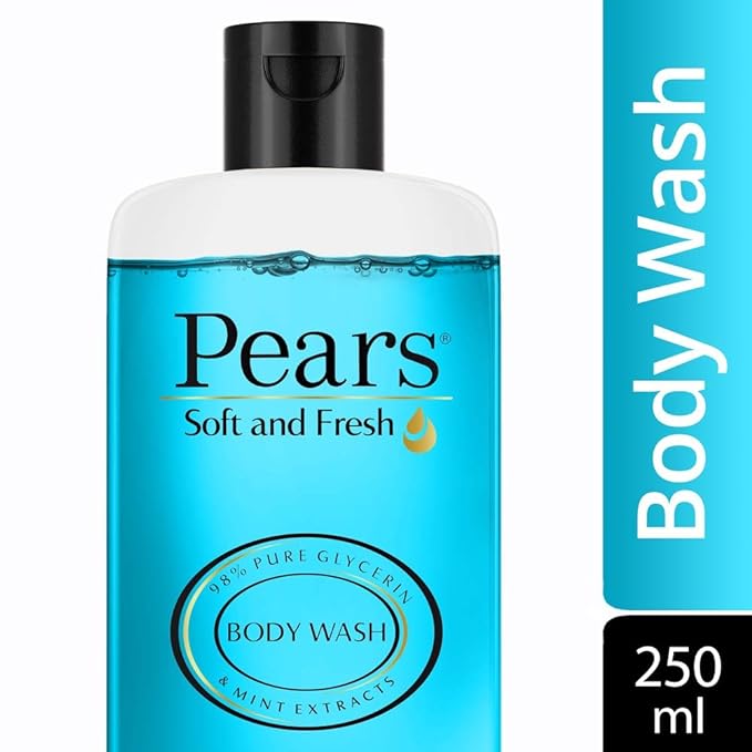 Pears Soft & Fresh Shower Gel, Pack of 2