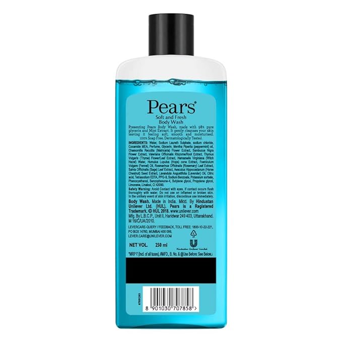 Pears Soft & Fresh Shower Gel, Pack of 2