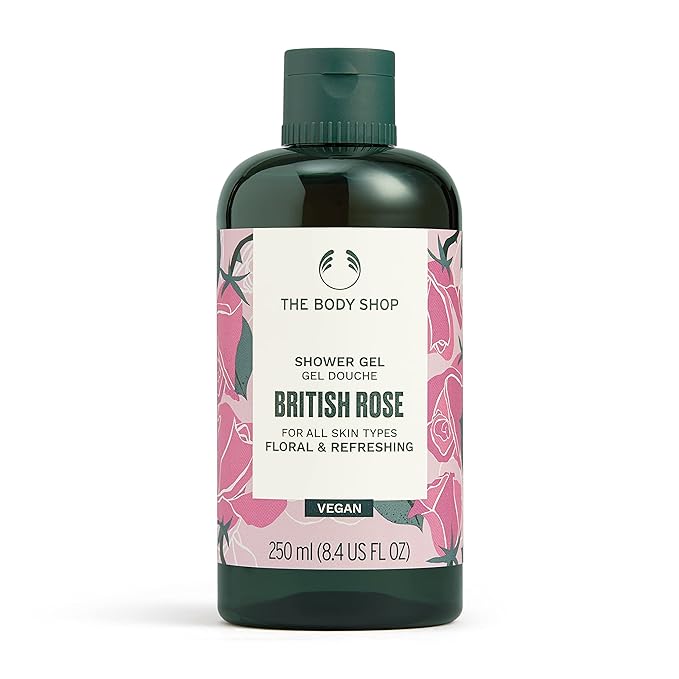 The Body Shop Vegan British Rose Shower Gel