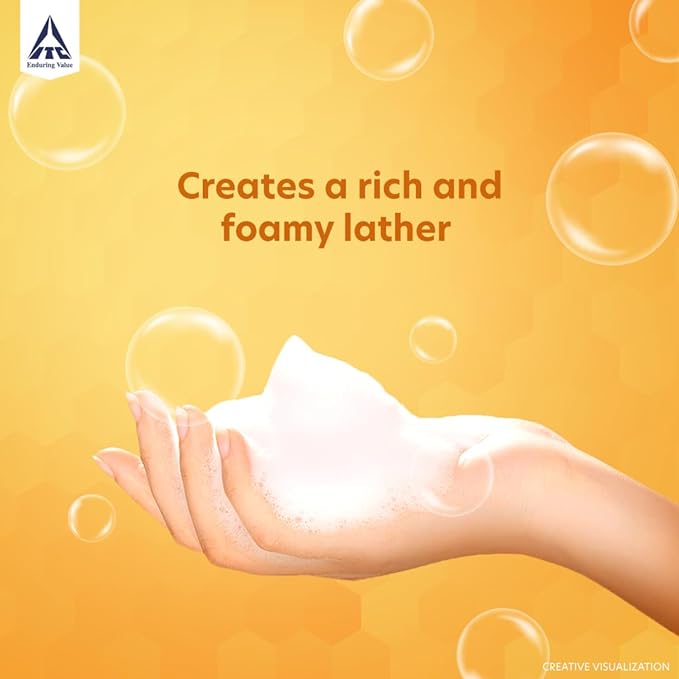 Vivel Body Wash, Glycerin and Honey, Moisturizing Shower Gel Liquid Refill Pouch Pack