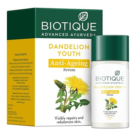 Biotique Dandelion Youth Anti-Ageing Serum Anti-Ageing Serum