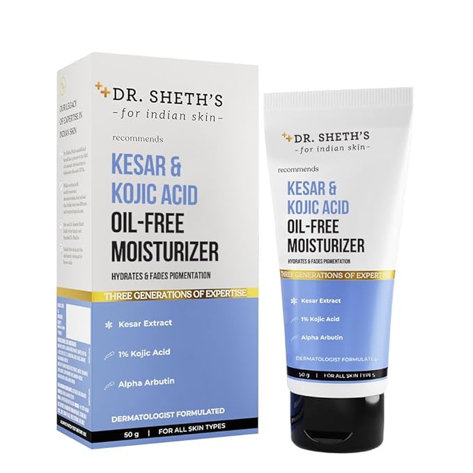 Dr. Sheth's Kesar & Kojic Acid Oil-Free Moisturizer