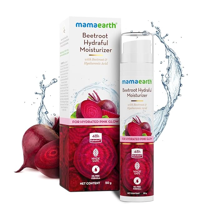 Mamaearth Beetroot Hydraful Moisturizer Lotion With Beetroot&Hyaluronic Acid For Hydrated Pink Glow