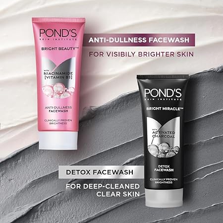 Ponds Bright Beauty Spotless Glow Facewash with Vitamin B3