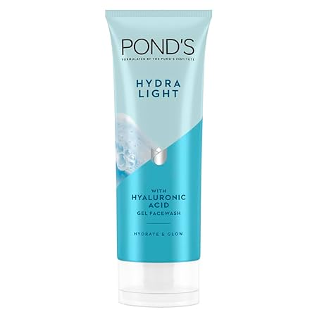 Ponds Hydra Light Hyaluronic Acid Hydrating Gel Facewash Hydrate & Glow