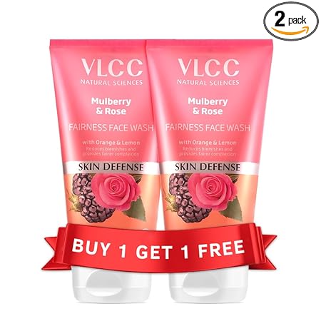 VLCC Mulberry & Rose Facewash | Pack of 2
