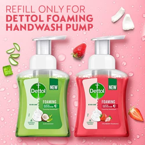 Dettol Foaming Handwash Refill, Strawberry