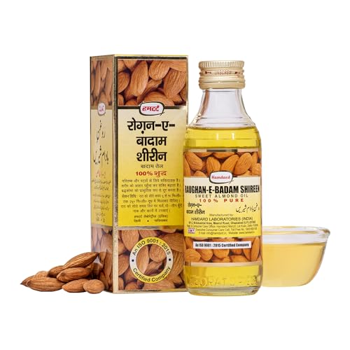 Hamdard RAUGHAN-E-BADAM SHIREEN Sweet Almond Oil for Body, Skin & Hair