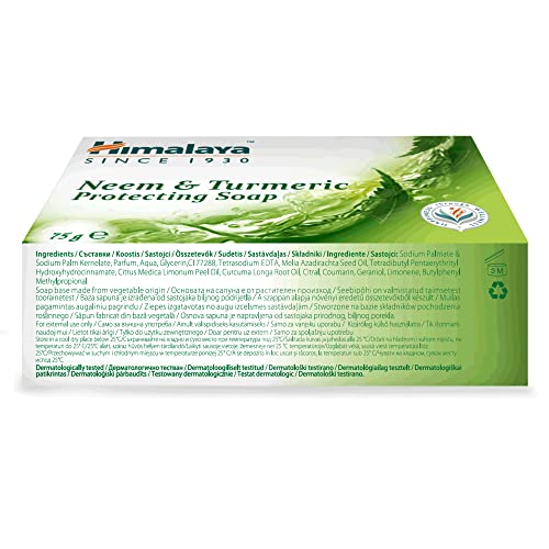 Himalaya Herbals Protecting Neem and Turmeric Soap