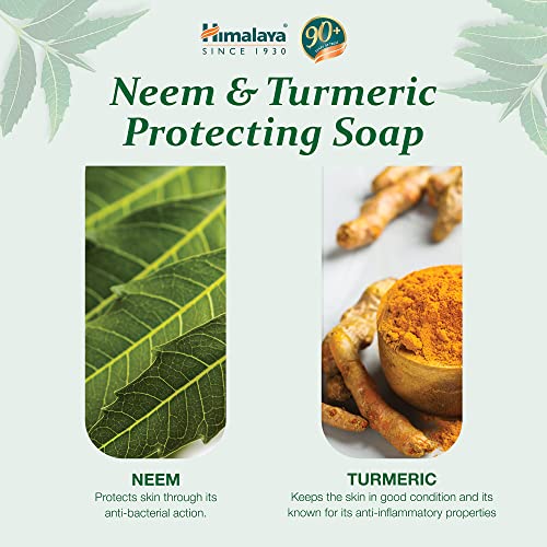 Himalaya Herbals Protecting Neem and Turmeric Soap