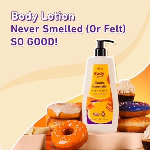 Plum BodyLovin' Vanilla Caramello Body Lotion, Cocoa Butter & Vitamin B5 For Deep Moisturization