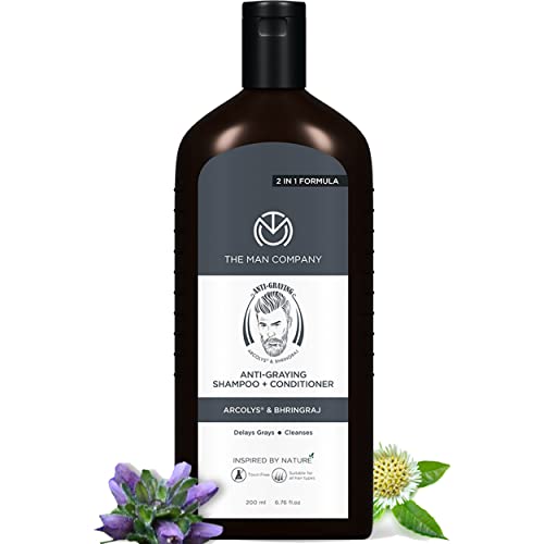 The Man Company Anti-Graying 2-in-1 Shampoo & Conditioner For Men
