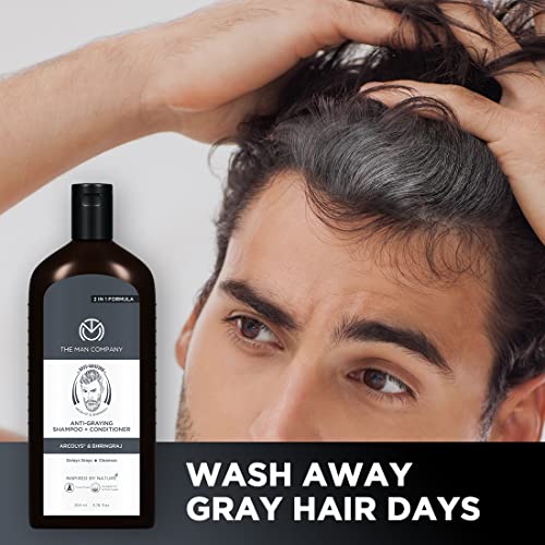 The Man Company Anti-Graying 2-in-1 Shampoo & Conditioner For Men