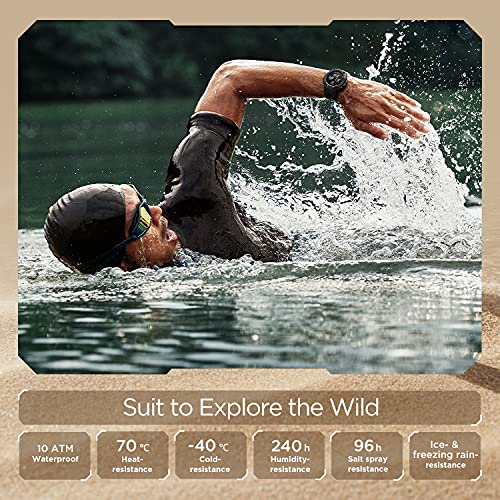 Amazfit | 1.65" AMOLED Display | Built-in GPS | 5ATM Water Resistance | GTS Smartwatch with 12 Sports Modes, Heart Rate Tracking & 14-Day Battery