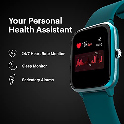 Noise ColorFit Pro 2 Oxy Smartwatch with Full Touch Control |  SpO2 Monitoring |  Heart Rate Tracking & 9 Sports Modes