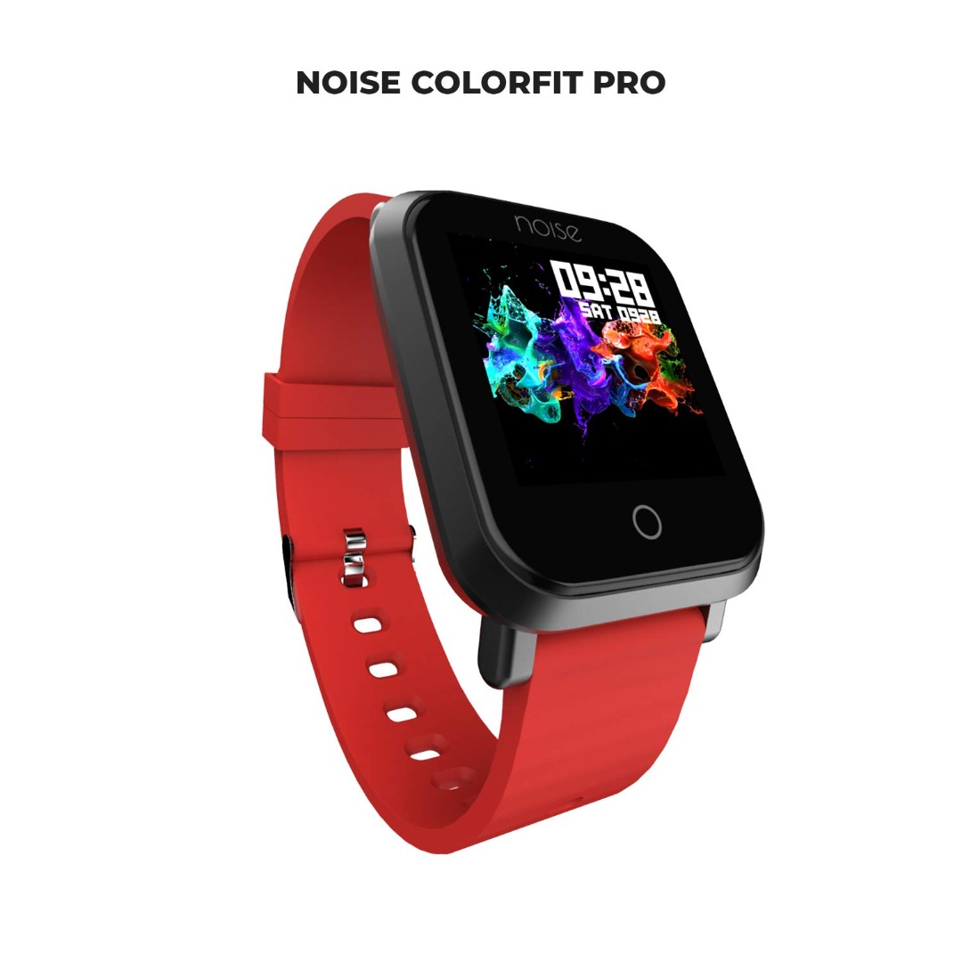 Noise | Full Touch Display | Heart Rate Monitoring | 10-Day Battery Life | ColorFit Pro 2 Smartwatch with IP68 Resistance, Multiple Sports Modes & Health Tracking