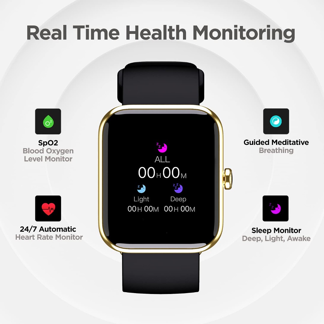 boAt Xtend Smartwatch with 1.69" Square HD Display |  Built-in Alexa |  SpO2 Monitoring & Multiple Sports Modes
