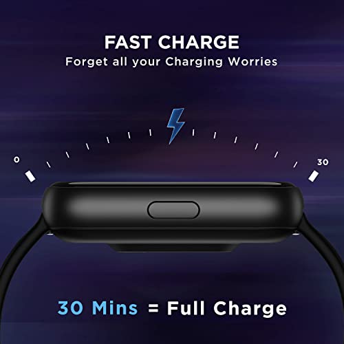 boAt | 1.69" HD Display | Bluetooth Calling | 100+ Watch Faces | Wave Pro 47 Smartwatch with IP68 Resistance, Heart Rate Monitoring & Multiple Sports Modes