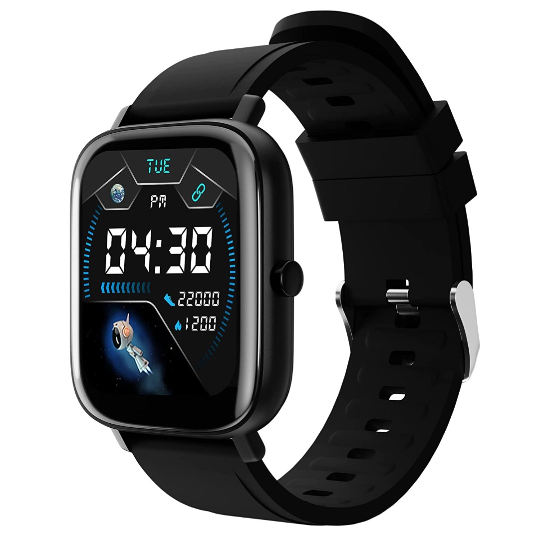 Zebronics | 1.4" Color Display | Heart Rate & SpO2 Monitoring | IP67 Resistance | ZEB-FIT280CH Smartwatch with Multiple Sports Modes & Sleep Tracking
