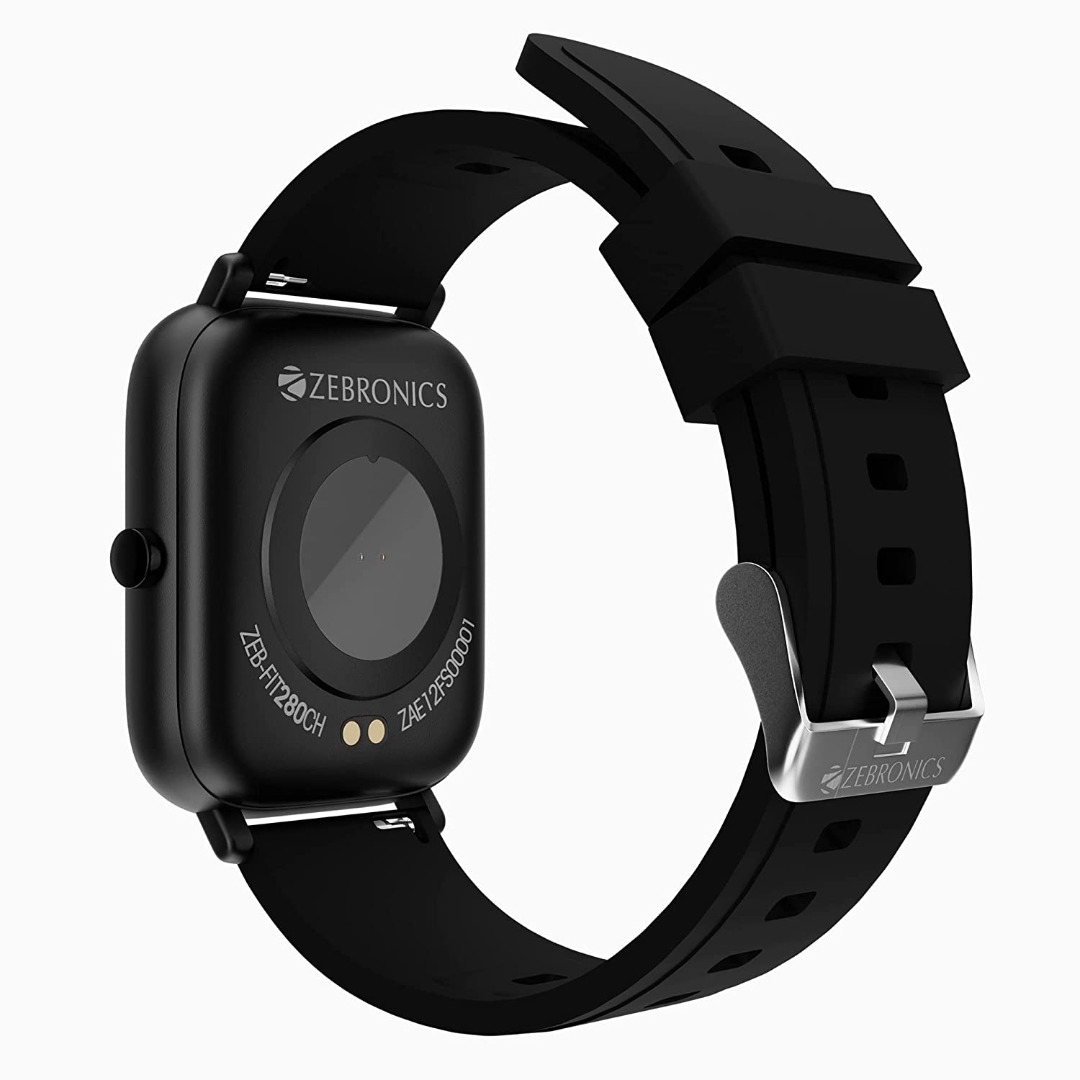 Zebronics | 1.4" Color Display | Heart Rate & SpO2 Monitoring | IP67 Resistance | ZEB-FIT280CH Smartwatch with Multiple Sports Modes & Sleep Tracking