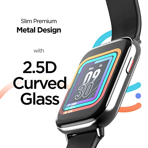 boAt | 1.65" AMOLED Display | Multiple Sports Modes | Heart Rate & SpO2 | Matrix Smartwatch with IP68 Resistance, Sleep Tracking & 7-Day Battery