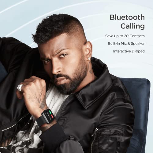 boAt | 1.83" HD Display | Bluetooth Calling | Weather Forecast | Wave Leap Call Smartwatch with Multi-Sports Modes, IP68 Resistance & 7-Day Battery