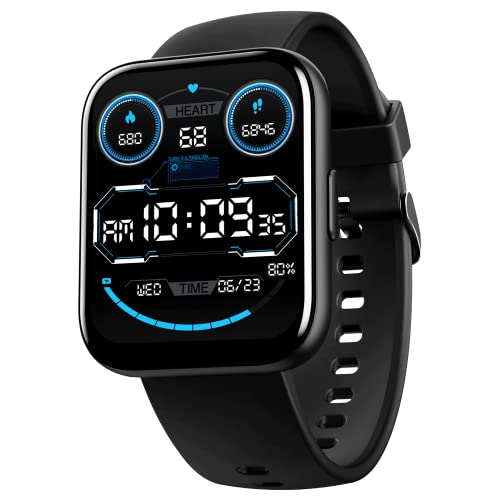 boAt | 1.83" HD Display | Bluetooth Calling | IP68 Water Resistance | Wave Call Plus Smartwatch with Multiple Sports Modes, Health Tracking & 7-Day Battery