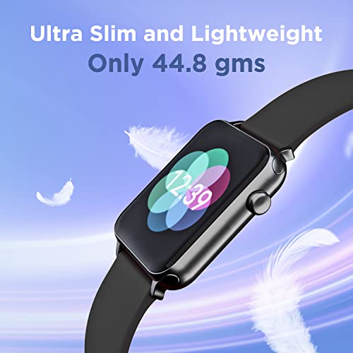 boAt | 1.69" HD Display | Multiple Sports Modes | IP68 Water Resistance | Wave Lite Smartwatch with Heart Rate, SpO2 Monitoring & 7-Day Battery