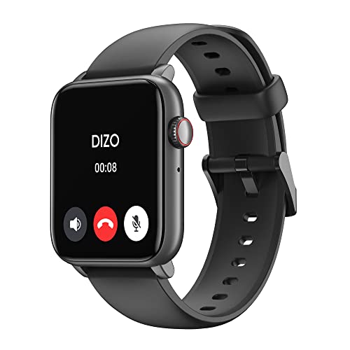 Dizo | 1.91" Super Big Display | Bluetooth Calling | by realme TechLife | Watch D2 Power Smartwatch with IP68 Resistance | 100+ Sports Modes & Health Tracking