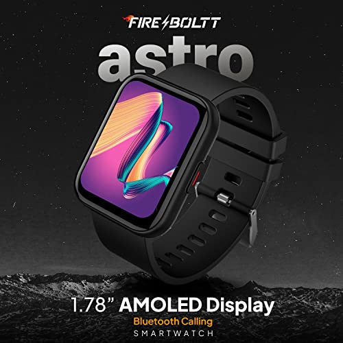 Fire-Boltt Astro Smartwatch with 1.78" AMOLED Display |  Bluetooth Calling |  AI Voice Assistant & Multiple Sports Modes