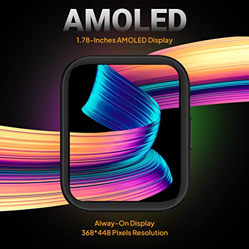 Fire-Boltt Astro Smartwatch with 1.78" AMOLED Display |  Bluetooth Calling |  AI Voice Assistant & Multiple Sports Modes
