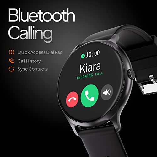 Fire-Boltt | 1.39" Round Display | Bluetooth Calling | AI Voice Assistant | Phoenix Pro Smartwatch with IP67 Resistance, Health Monitoring & Multiple Sports Modes