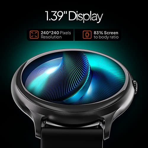 Fire-Boltt | 1.39" Round Display | Bluetooth Calling | AI Voice Assistant | Phoenix Pro Smartwatch with IP67 Resistance, Health Monitoring & Multiple Sports Modes