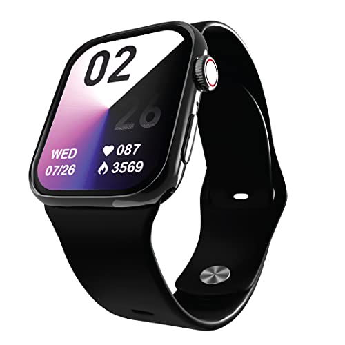 Hammer | 1.81" Large HD Display | Bluetooth Calling | Multiple Sports Modes | Pulse Ace Pro Smartwatch with IP67 Resistance, Heart Rate & SpO2 Monitoring